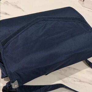 Little Unicorn Outdoor Blanket - Navy Plaid